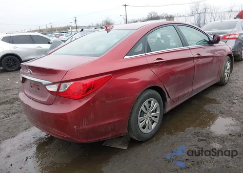 2012 Hyundai Sonata Gls z USA, uszkodzony, nr VIN 5NPEB4AC2CH324624